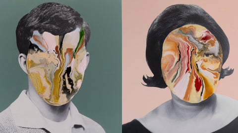 渋谷PARCO「no - ma 」で開催の「A group exhibiton "DOKONO?" Portrait series」に出展